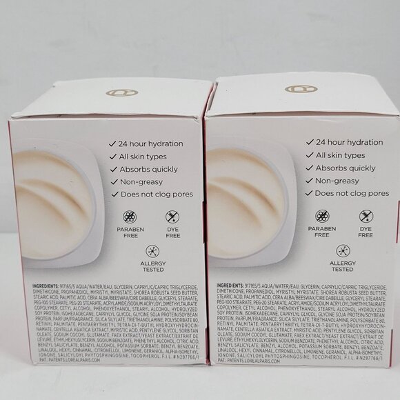 LOréal Paris Revitalift Anti-Wrinkle + Firming Moisturizer 1.7 Oz Set of 2 NIB - Picture 2 of 5